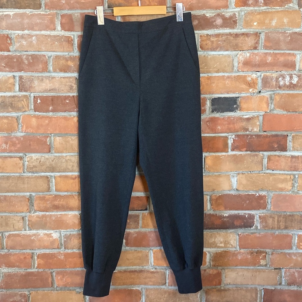 ARITZIA BABATON charcoal Grey Jogger Dress Pants Size 8